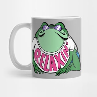 relaxin froggy Mug